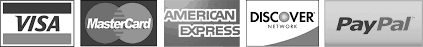 visa mastercard american express discover paypal